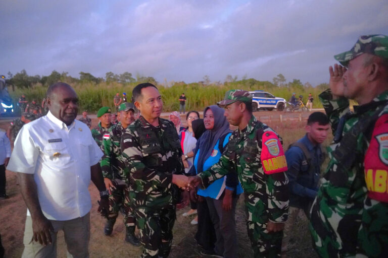 Panglima TNI Tinjau Lahan Food Estate di Merauke
